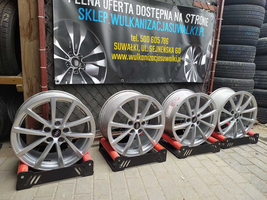 4x felgi alu R17 5x112 Audi A3 A4 A5 A6 Q3 Q5 Skoda Superb Octavia Vw