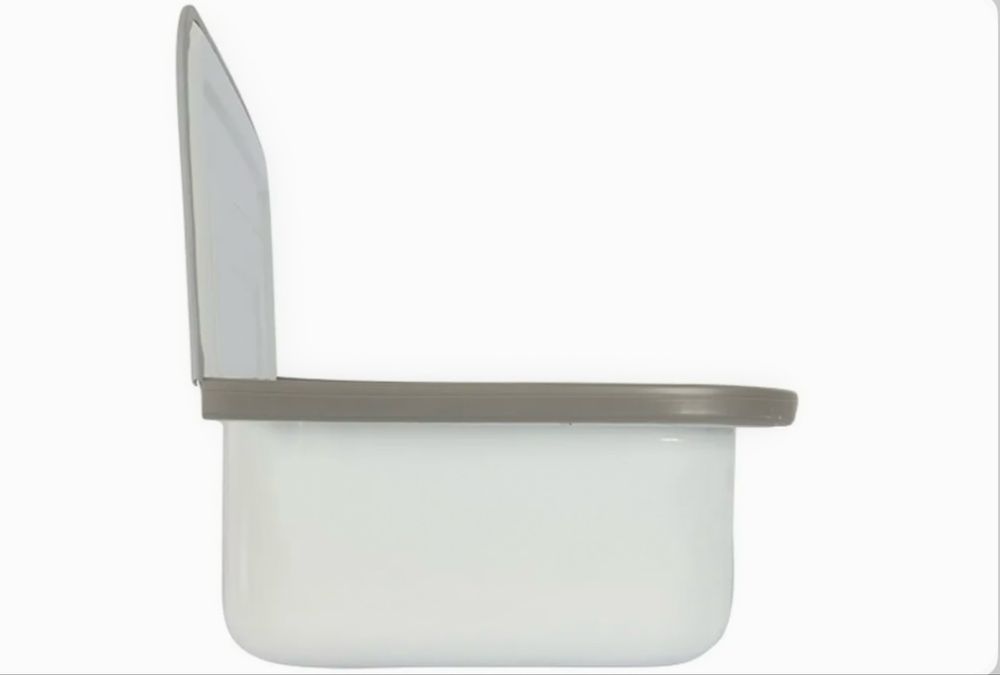 Zlewozmywak stalowy emaliowany biały techniczny