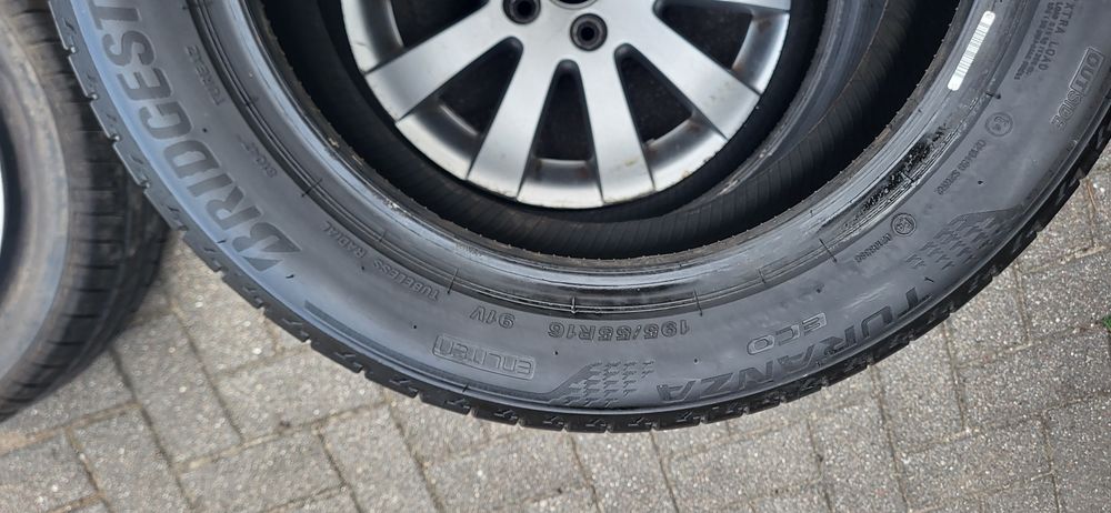 4шт 195 55 r 16 Bridgestone 23рік нові шини резина скати колеса