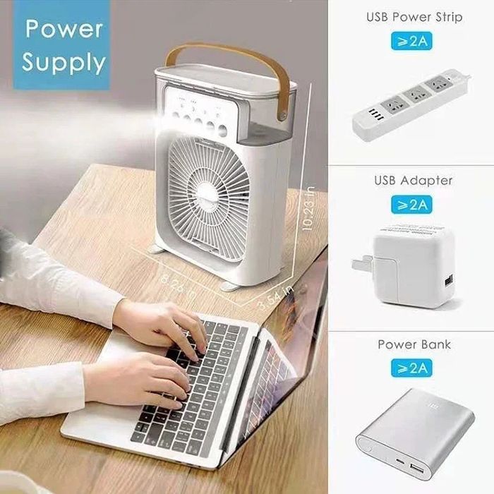 Ventilador com humificação