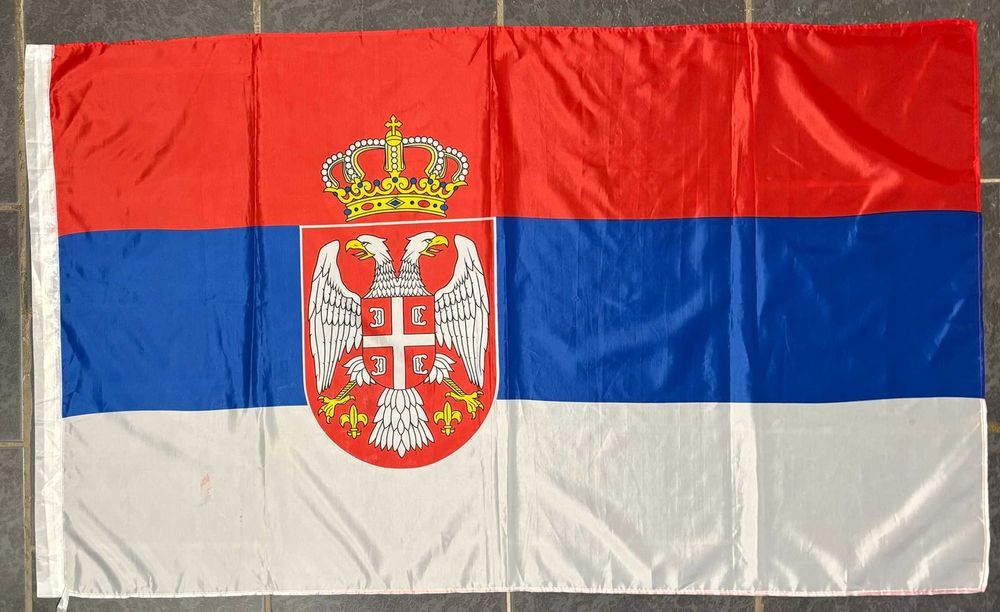 Flaga Serbia 156x94cm