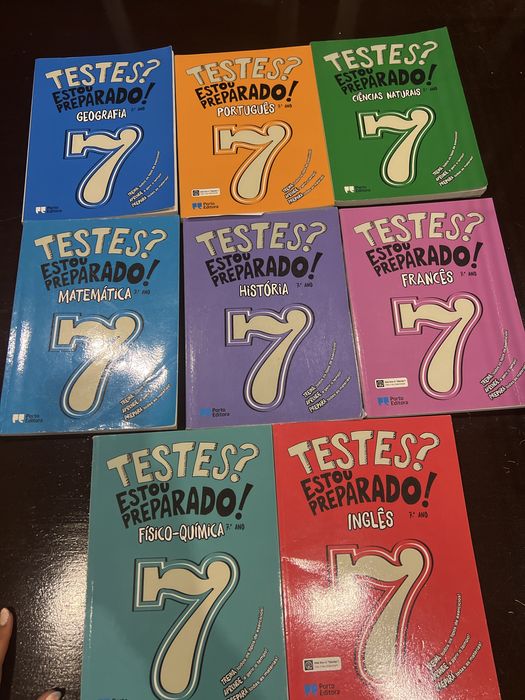 Colecao livros estou preparado 7 ano