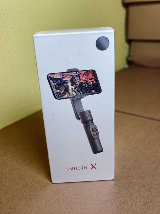 Gimbal Estabilizador para Telemóvel Zhiyun Smooth-X Cinza (Novo Selado)