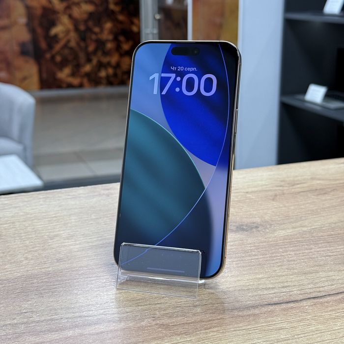 ІДЕАЛ • Iphone 16 Pro Max 256Gb • Phis. Sim • Desert Titanium • Гарантія Київ