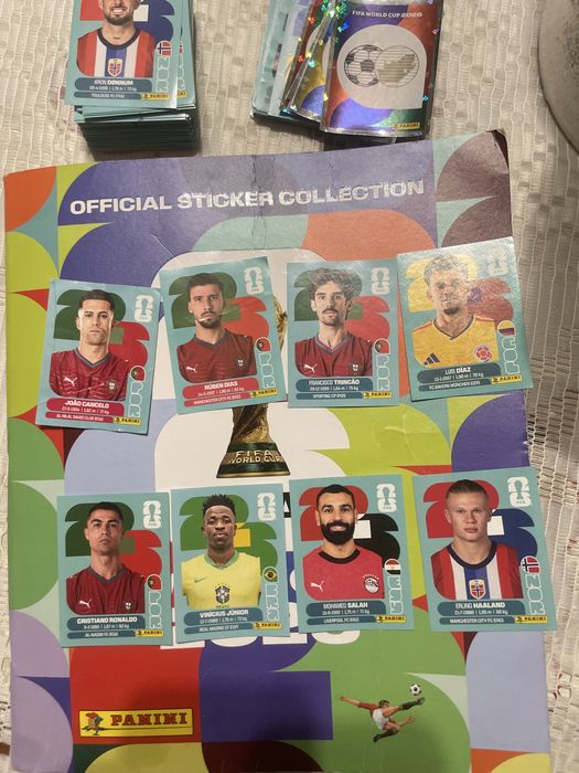 Cromos do mundial 2026 vendo ou troco