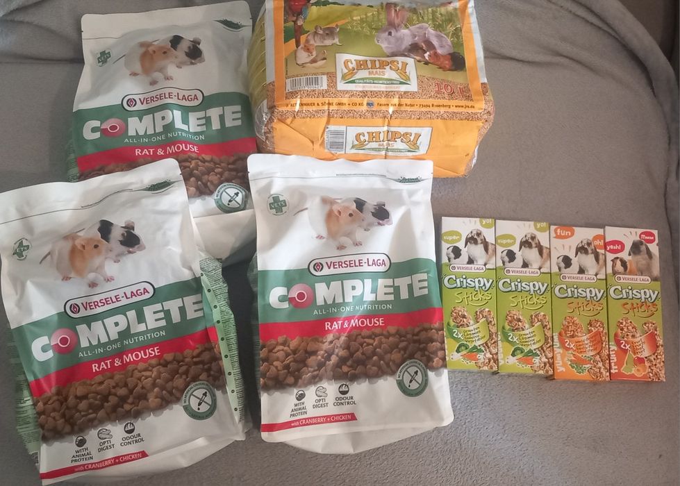 Versele Laga Rat Mouse - Karma dla szczurów / myszy Versele-Laga 2kg (x3)