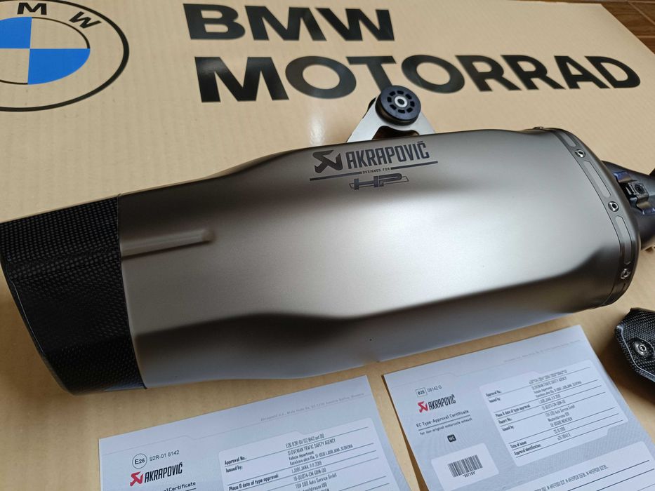 Ponteira Akrapovic BMW R1250 GS GSA Adventure - como NOVA