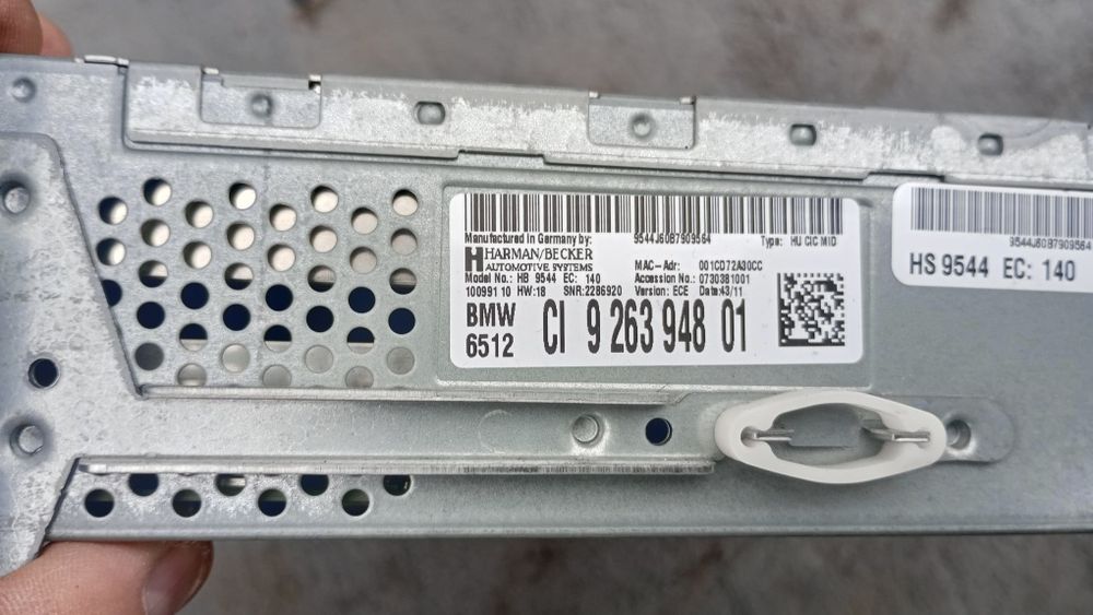 Oryginalna Nawigacja GPS Navi Czytnik Nawigacji BMW E90 E91 E92 Lift