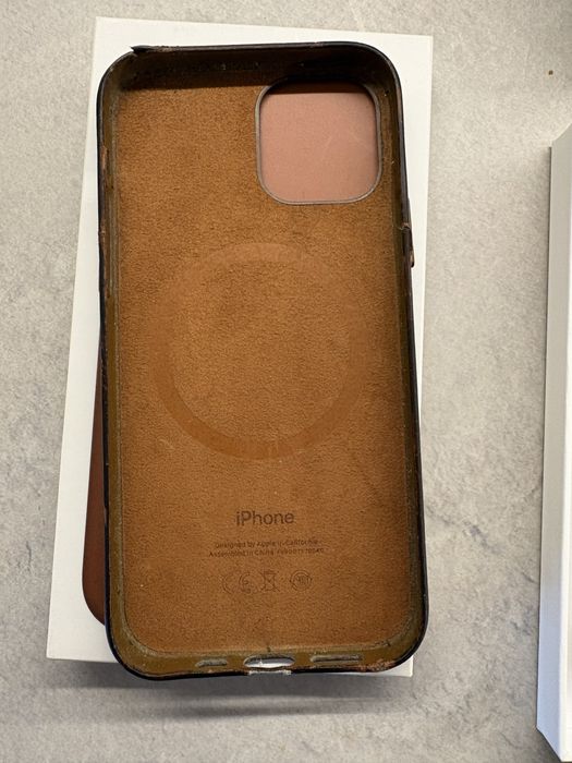 Case skórzany iphone 12/12 pro