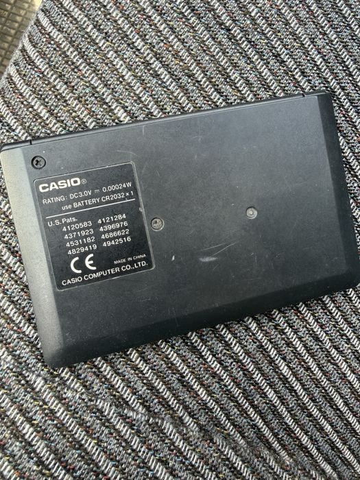 Casio data bank dc 2000 130