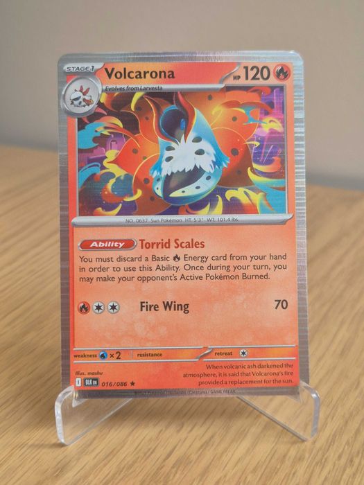 Karta Pokemon TCG: Volcarona (BLK 016)