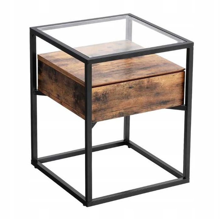 SONGMICS HOME Szafka nocna / Stolik boczny industrial