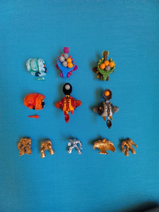 Conjunto de Gormitis especiais e acessórios batalha