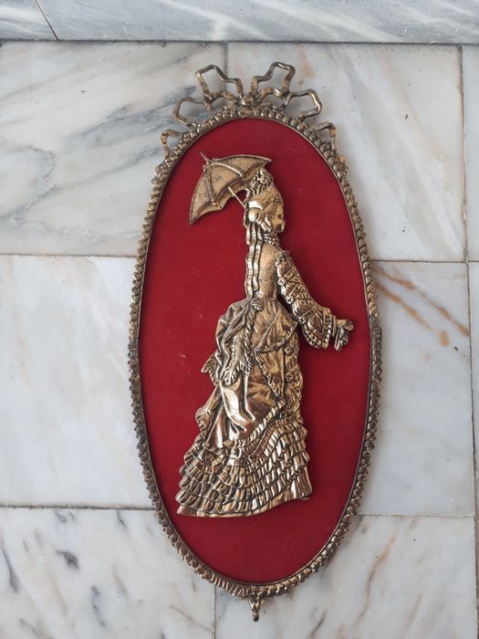 Par de Figuras em Latão