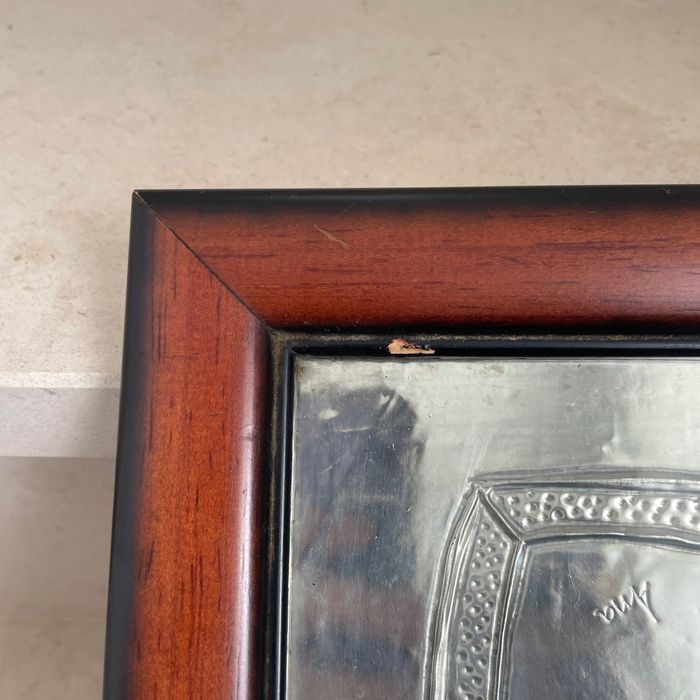 Tabuleiro Art Noveau Em Prata