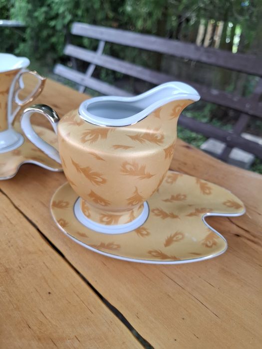 Włoski serwis porcelanowy Gambini Studio - serie Alessandra | 24 CT Gold