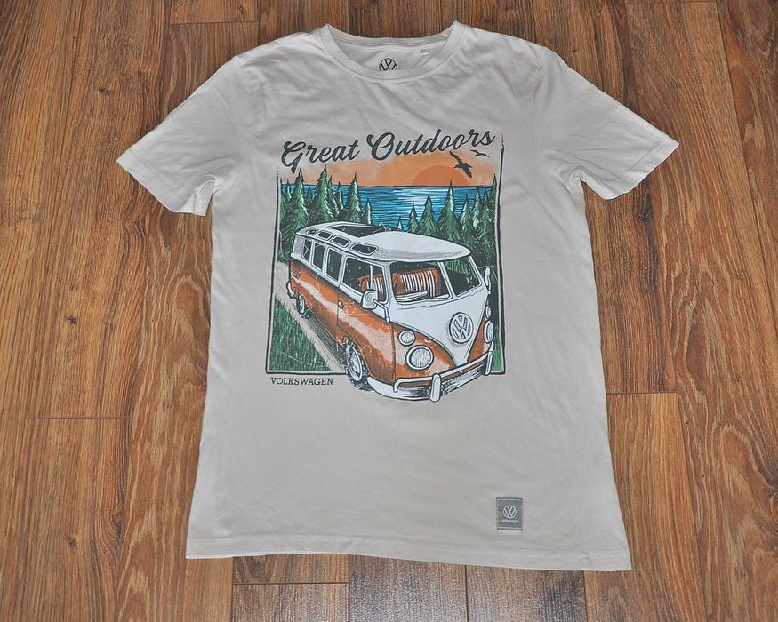 VOLKSWAGEN CAMPER - Oficjalna koszulka rozm.S