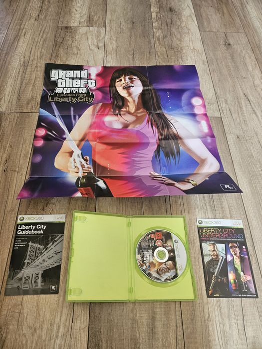 GTA Grand Theft Auto Liberty City XBox 360