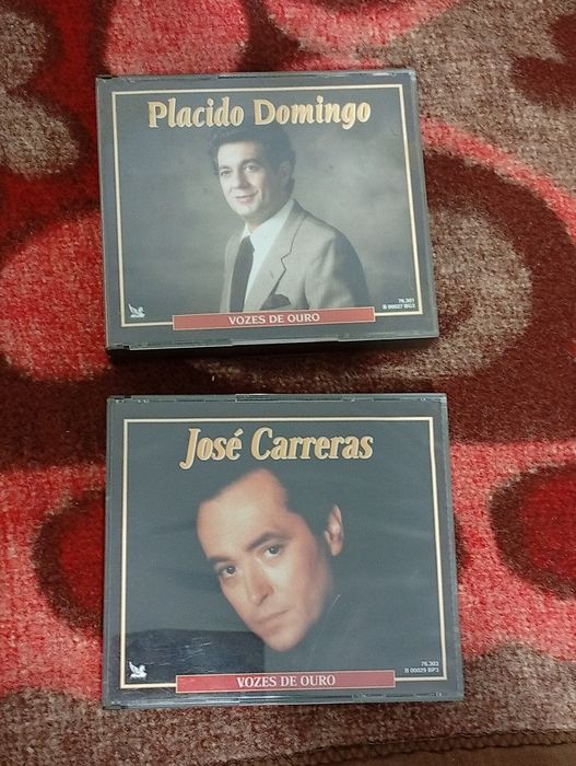 Vozes de Ouro Plácido Domingos e José Carreras