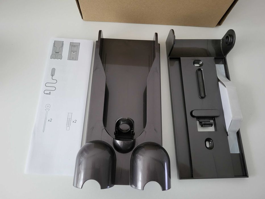 Stacja dokująca, oryginalny uchwyt na ścianę DYSON V12 + Uchwyt na rurę