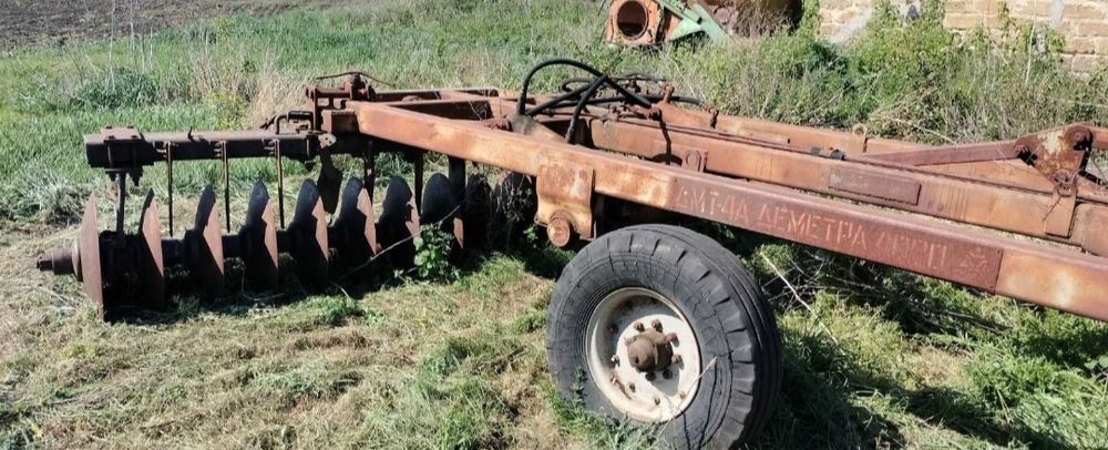 Борона дискова ДМТ-4, ДЕМЕТРА, посилені колеса від ПТС, 2006 р.в.