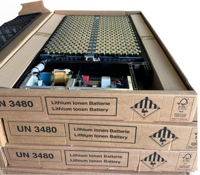 Батарея під демонтаж з 480 шт, із елементами TerraE 30E INR18650