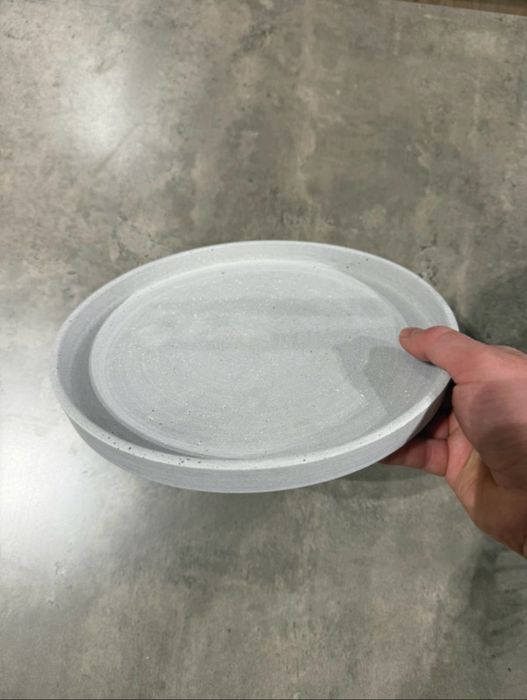 Cementowa taca dekoracyjna