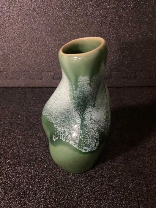 Jarra Modernista Vintage em faiança