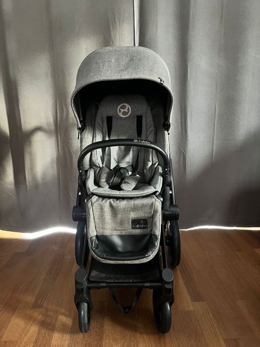 Wózek Cybex Priam 1.0 Platinum Grey 2w1 Gondola + Spacerówka  i gratis
