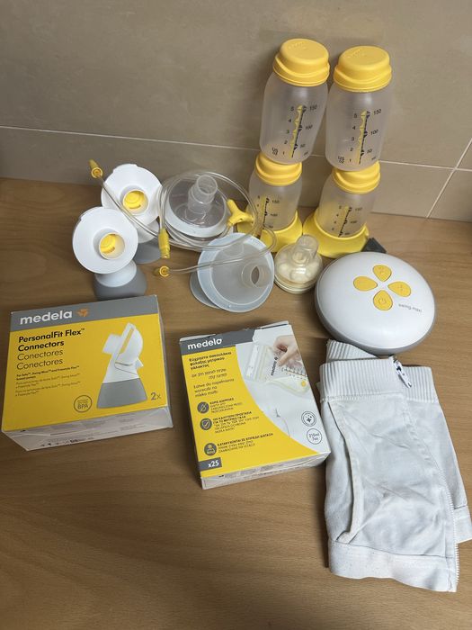 Bomba tira leite elétrica dupla Swing Maxi MEDELA