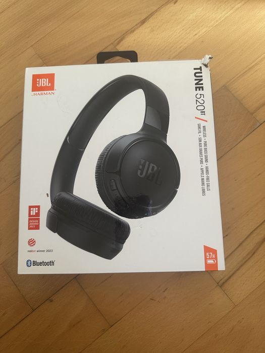 Słuchawki bezprzewodowe JBL Tune 520 BT