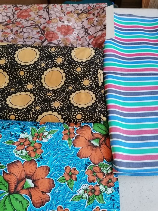 Ткани новые разные