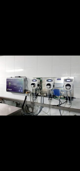 Doseadores desinfecção Covid-19 lares hospitais e lavandarias industri