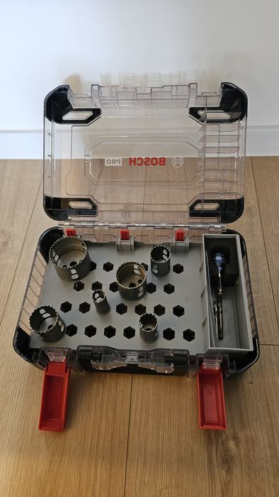 otwornice bosch pro multi material (6 szt.)z adapterem power change plus