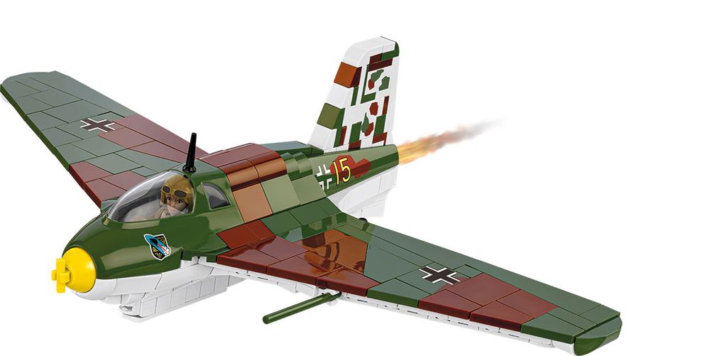 Klocki Cobi 5766 Samolot Myśliwiec Messerschmitt Me 163B Komet 543.El