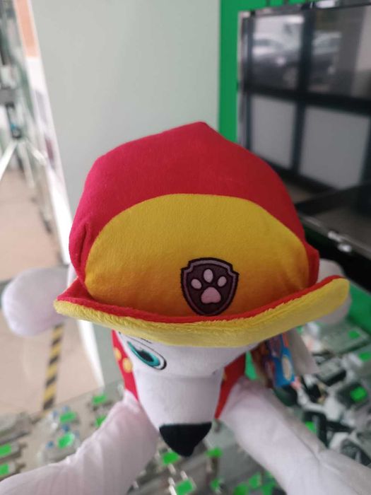 PROMO NATAL:Peluche Patrulha Pata Marshall Jumbo 50cm deitado