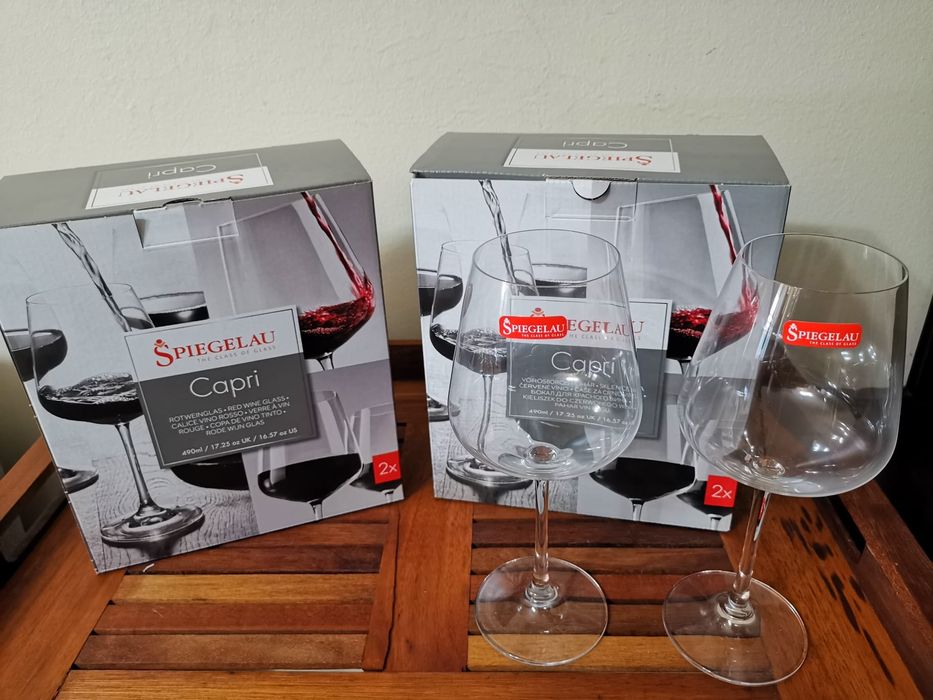 Copos de Vinho Spieglau Novos