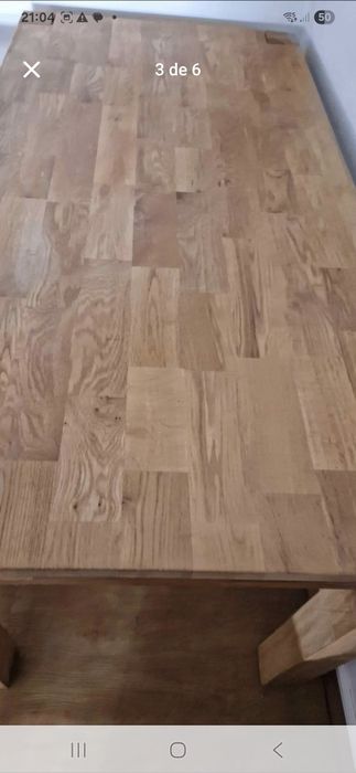 Mesa de cozinha e 4 cadeiras