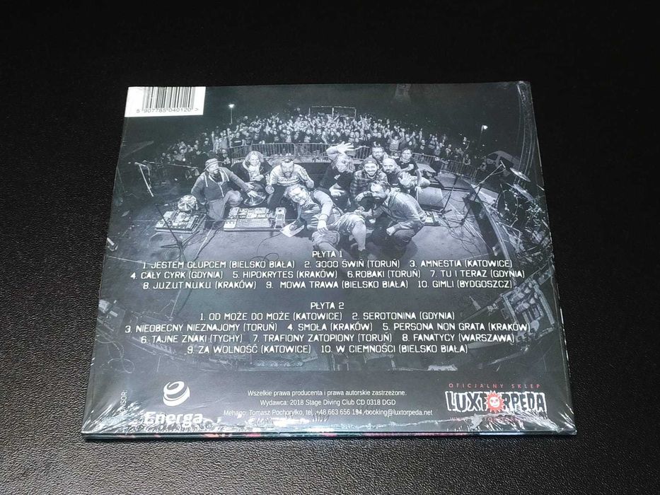 Luxtorpeda -Luxlive 2 -CD Wrocław