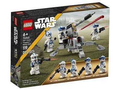 LEGO Star Wars The Clone Wars 501st Clone Troopers Battle Pack 75345