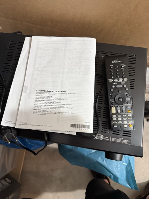 Amplitner onkyo tx sr 608