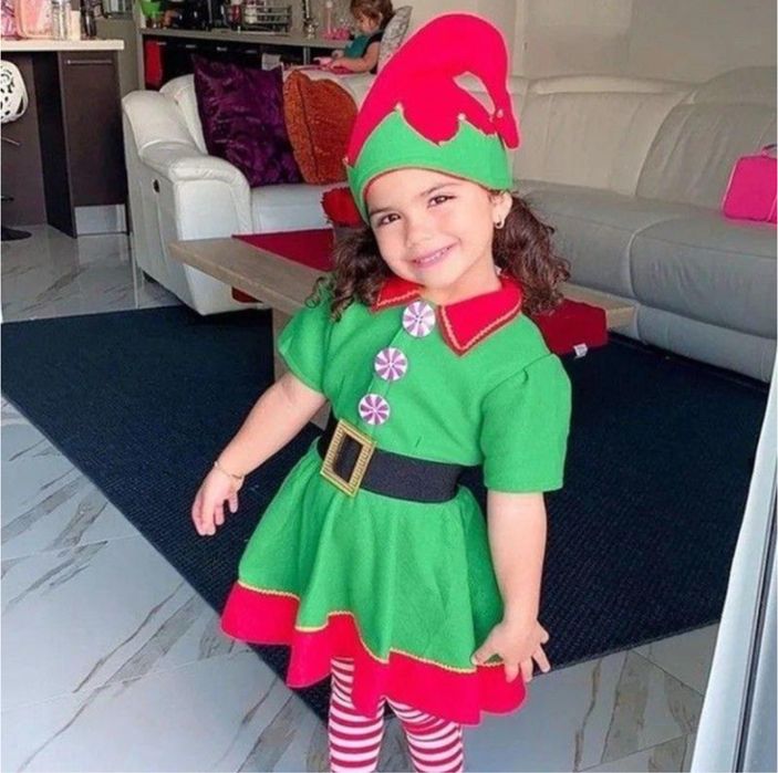 Карнавальний костюм гном ельф троль 3-4 5-6 років