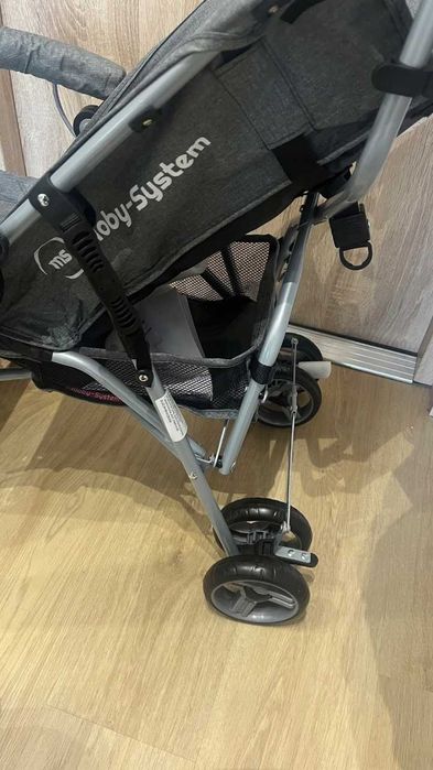 Lekki Wózek Parasol Dla Dziecka Składany Z Pasmami