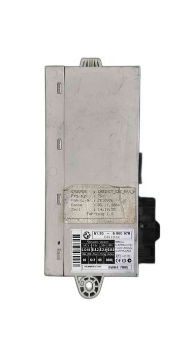 Módulo CAS BMW 5 Touring 6960978 (OEM) | 5WK47995 (OEM)