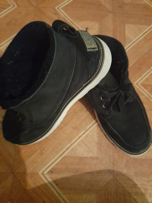 Черевики чоловічі зимові замшеві