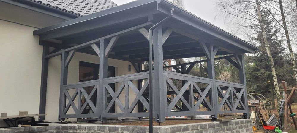 Altany, wiaty, zadaszenia tarasów szybkie terminy realizacji