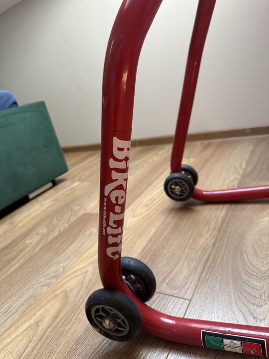 Stojak motocyklowy bike lift z uchywtami