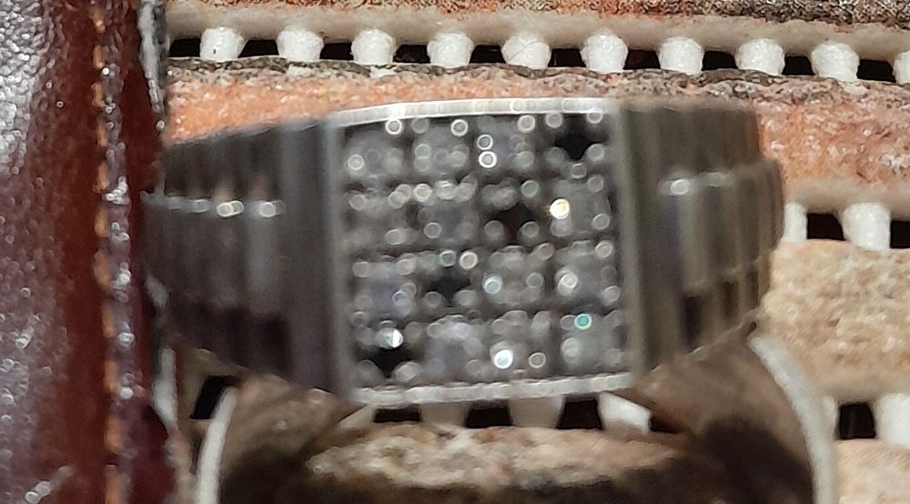 Мужское серебряное кольцо .