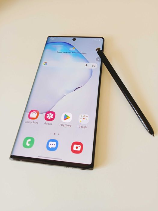 Samsung Note 10 aceito Retomas