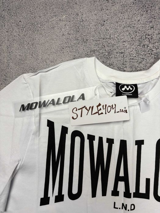Футболка Mowalola Double Logo Tee opium archive